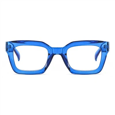 Vente chaude Sqaure Ordinateur Anti Lunettes Bleues Pour Femme