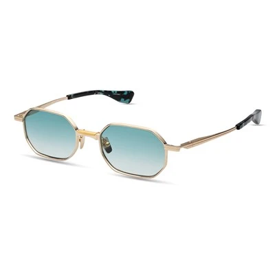 Lunettes de soleil en métal carré